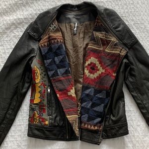 Desigual Vegan Leather Jacket